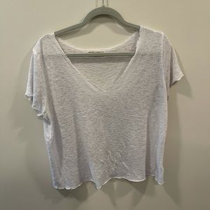 Project Social T & Urban Outfitters Lounge White V-Neck